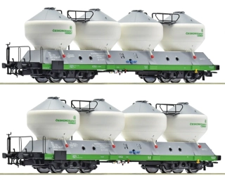 HO Roco 6600237 , set 2 Rajek ČD, Českomoravský cement